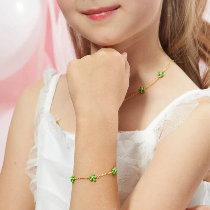 Petit Rosie Bracelet in Green