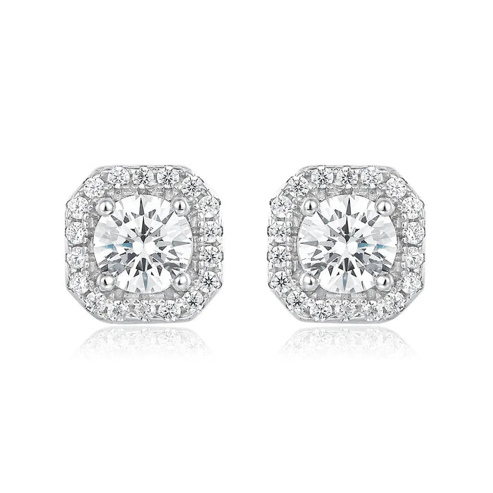 Petite Halo Studs