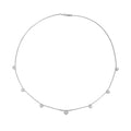 Platinum Drops Choker