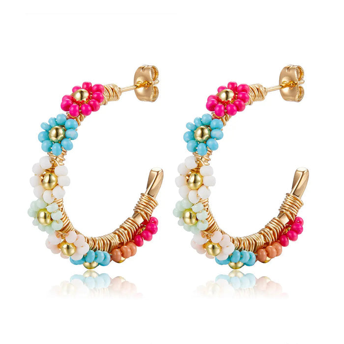 Positano Bloom Hoops