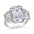 Princess Grace Emerald Cut Ring
