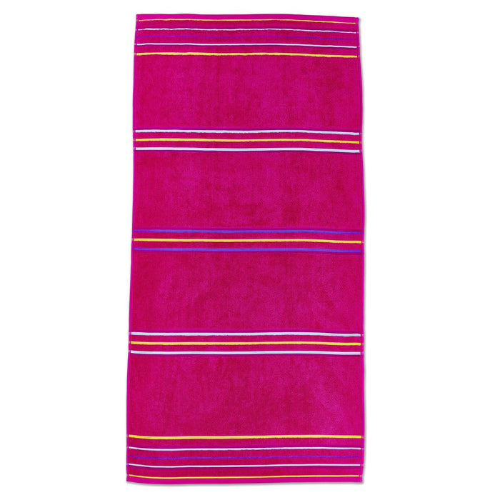Rainbow Pink/Orange Beach Towel
