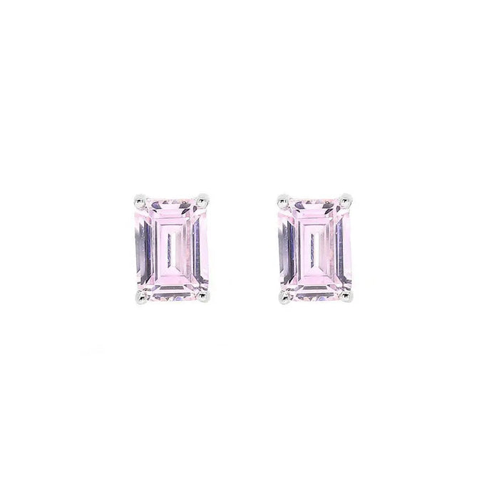 Rose All Day 2 Carat Diamond Crystalline Stud Earrings
