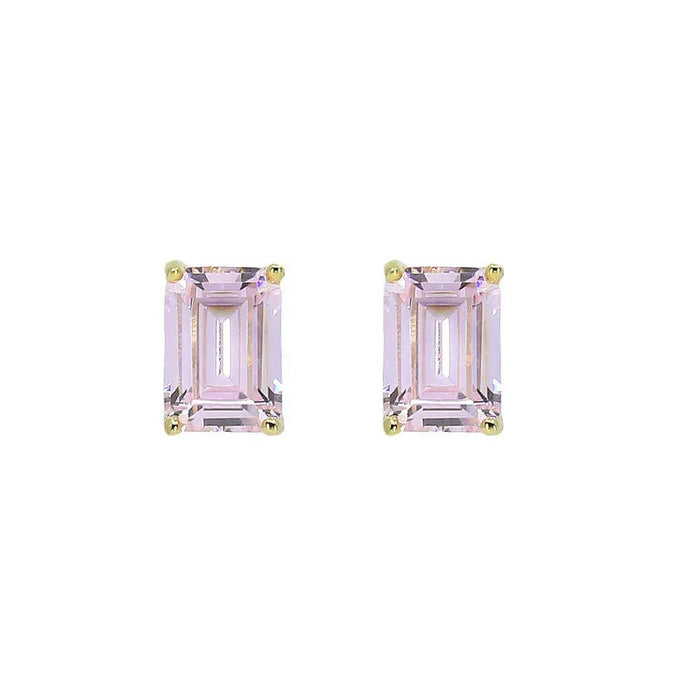 Rose All Day 2 Carat Diamond Crystalline Stud Earrings