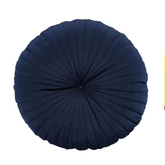 Round Cushion Soft Touch 40x40cm Cushion Navy Blue