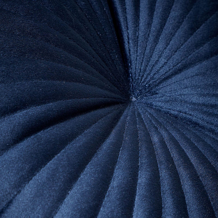 Round Cushion Soft Touch 40x40cm Cushion Navy Blue