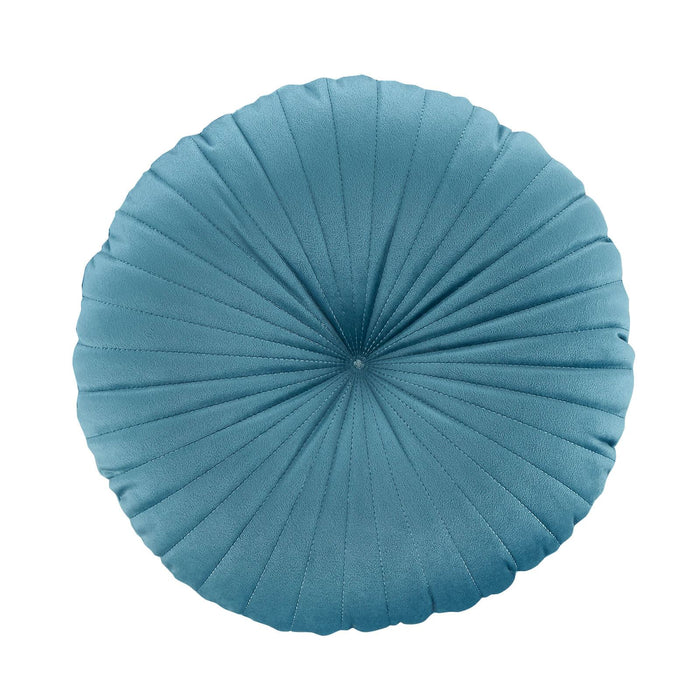 Round Cushion Soft Touch 40x40cm Cushion Teal Green