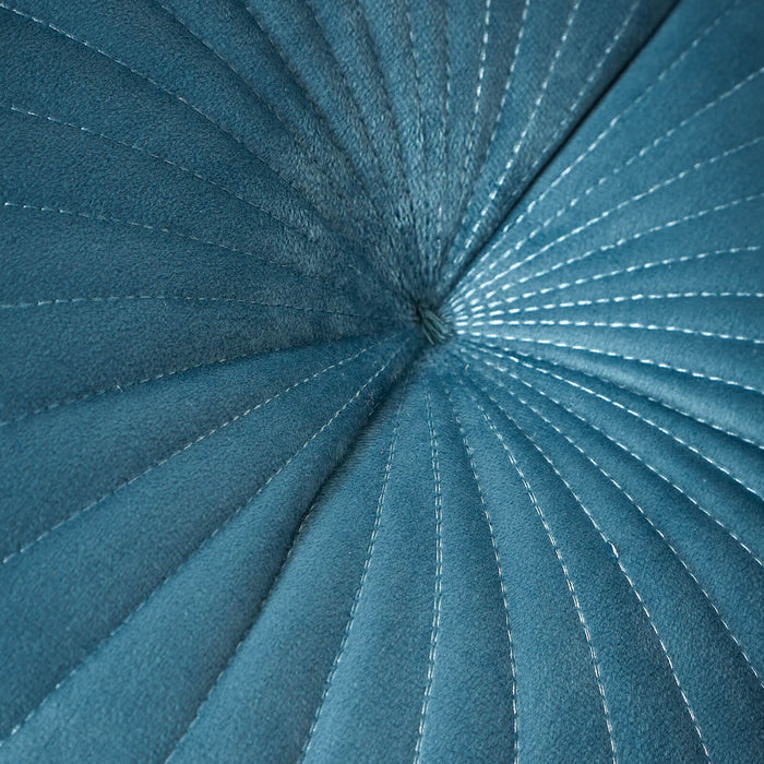 Round Cushion Soft Touch 40x40cm Cushion Teal Green