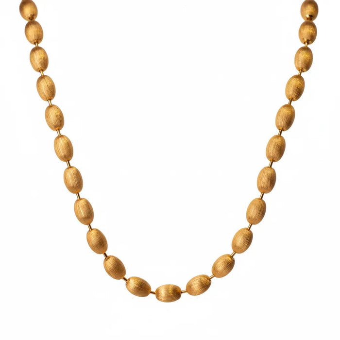 Saffron Choker in Gold