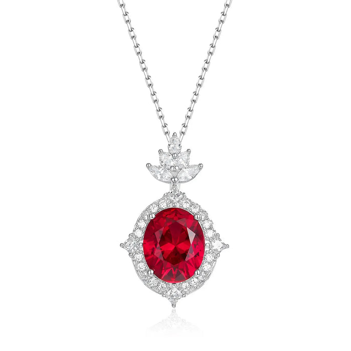 Santana Necklace in Ruby