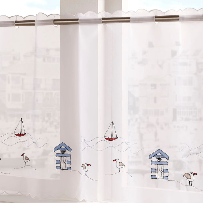Seaside White KiTChen Cafe Panels