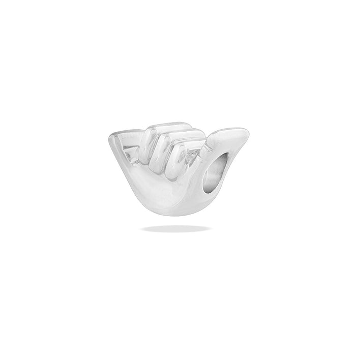 43919 - Sterling Silver - Shaka Puka Bead