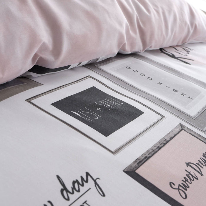 Sleep Dreams Blush Duvet Set