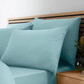 So Soft Easy Iron Standard Pillowcase Pair Duck egg Blue