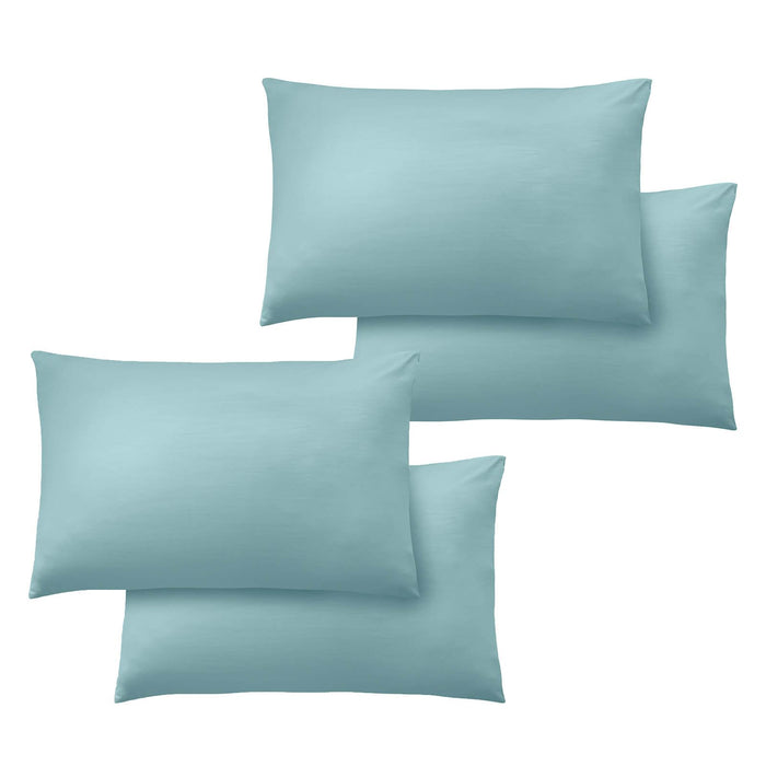So Soft Easy Iron Standard Pillowcase Pair Duck egg Blue