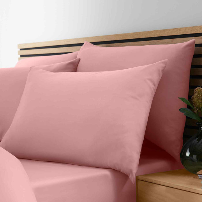 So Soft Non Iron Coral Duvet Cover Set