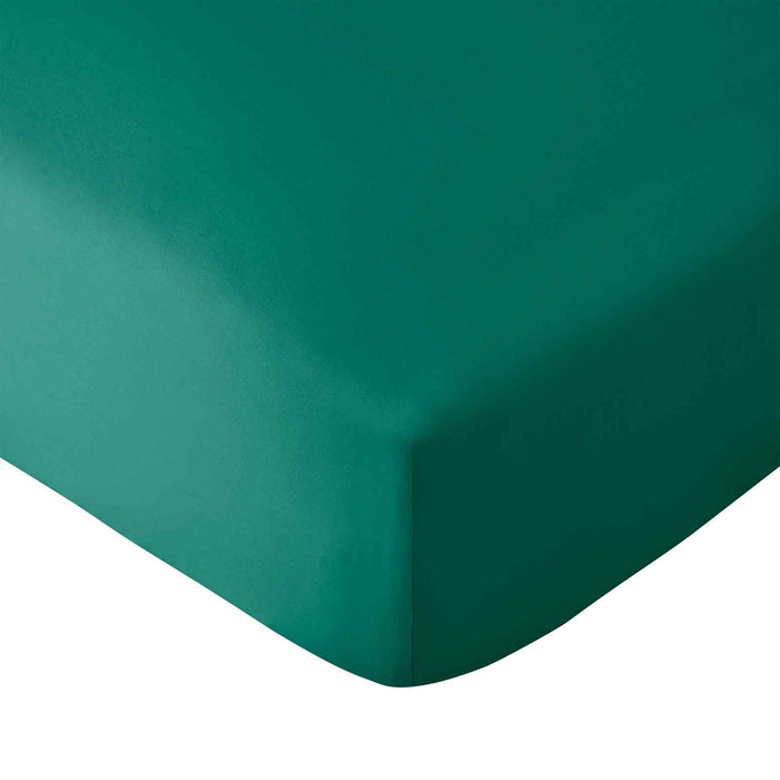 So Soft Non Iron Teal Green Fitted Sheet