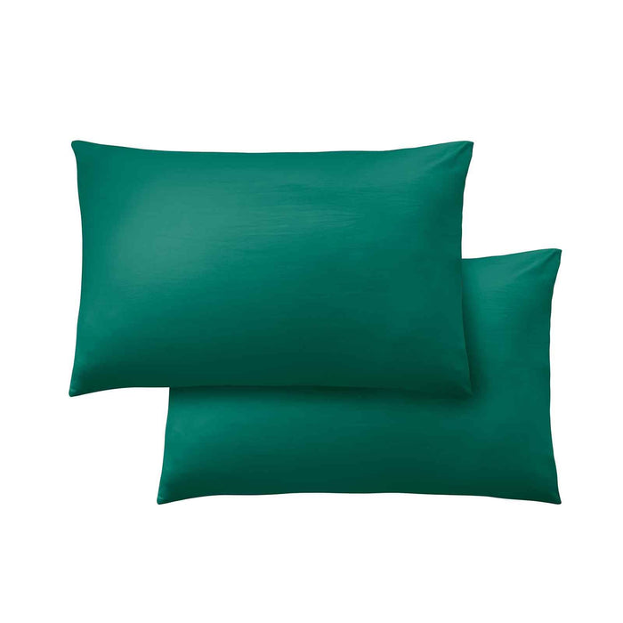 So Soft Non Iron Teal Green Standard Pillow case Pack of 4 with envelope closure