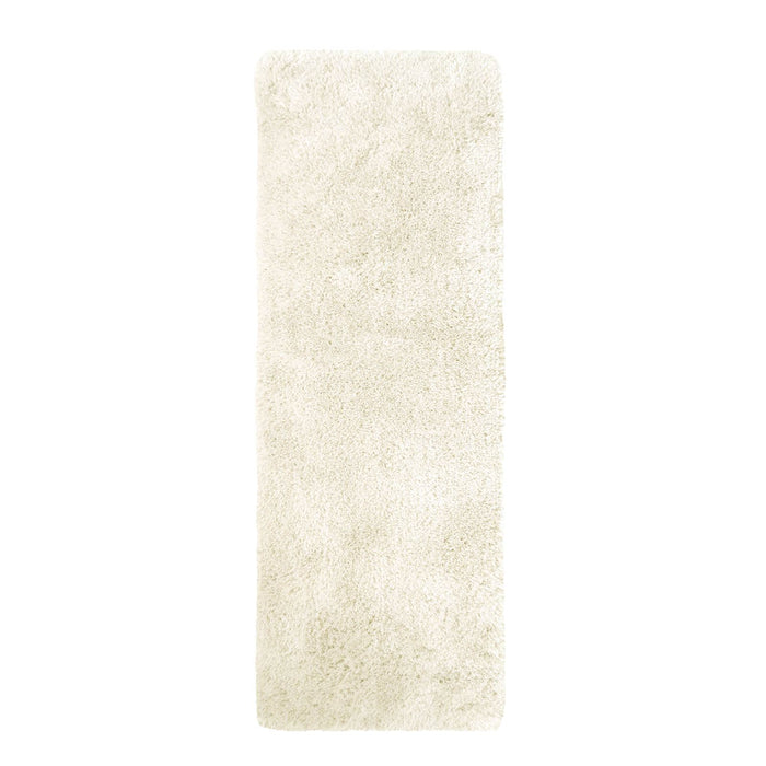 Soft Washable Cosy Ivory Plain Rug