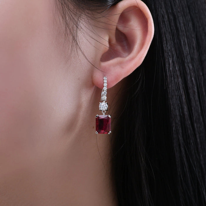 Sonata 6 Carat Drops in Ruby