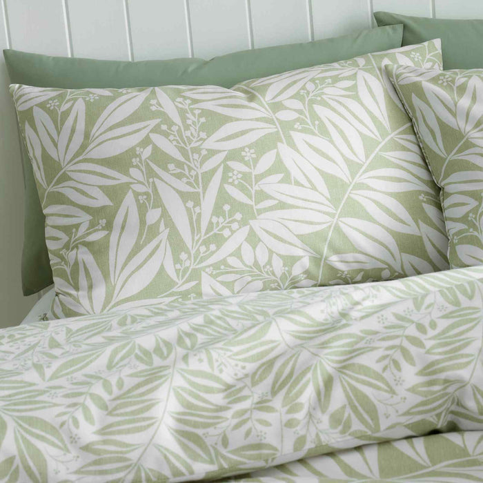 Sorrel Leaf Green Duvet Cover Set