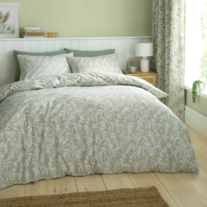 Sorrel Leaf Green Duvet Cover Set