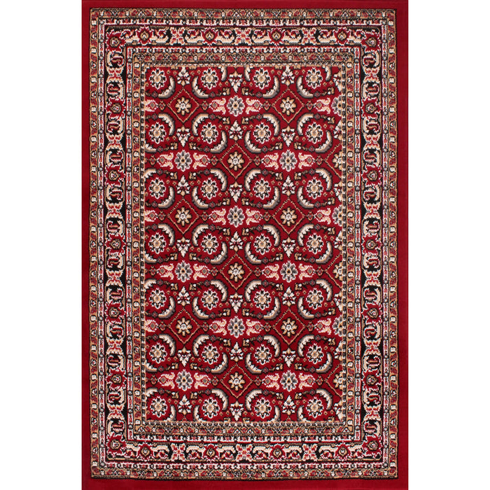 Rug Style Traditional Poly Esta Red Rug
