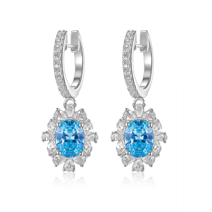 Tu Tu Tango Earrings in Aquamarine