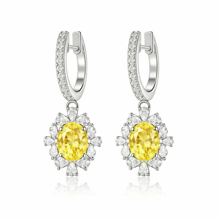 Tu Tu Tango Earrings in Canary Yellow