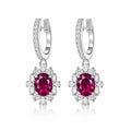 Tu Tu Tango Earrings in Ruby