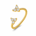 Twisted Cuff Ring by AZ Essentials