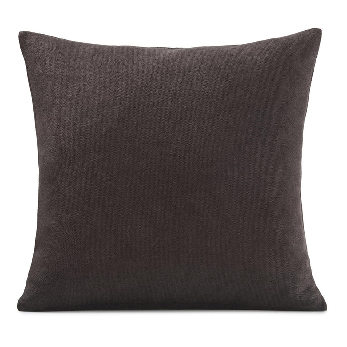 Velvet Chenille Chocolate Cushion Cover