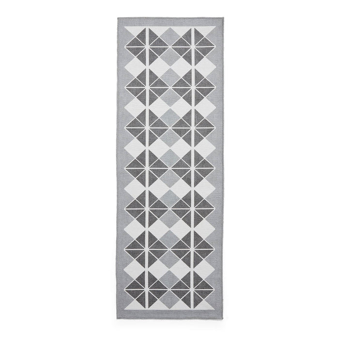 Victoria H1184 Grey/Dark Grey Washable Rug