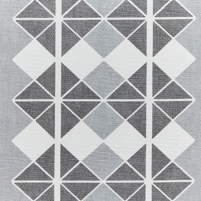 Victoria H1184 Grey/Dark Grey Washable Rug