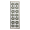 Victoria H1184 Grey/Green Washable Rug