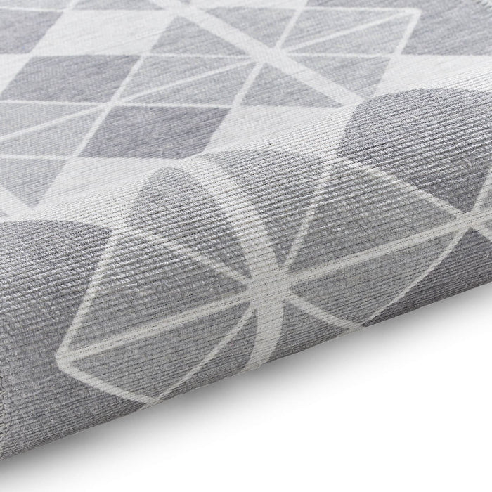 Victoria H1184 Grey/Light Grey Washable Rug