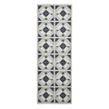 Victoria H1190 Grey/Green Washable Rug