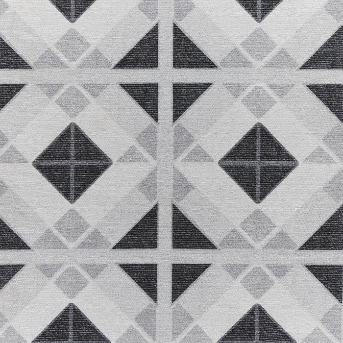 Victoria H1190 Grey/Light Grey Washable Rug