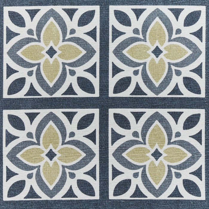 Victoria H1191 Grey/Orange Washable Rug