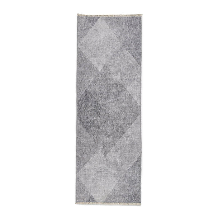Whisper H1065 Grey Modern Washable Rug