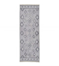 Whisper H1066 Grey/Green Modern Washable Rug