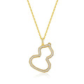 Wu Lou Necklace in Gold