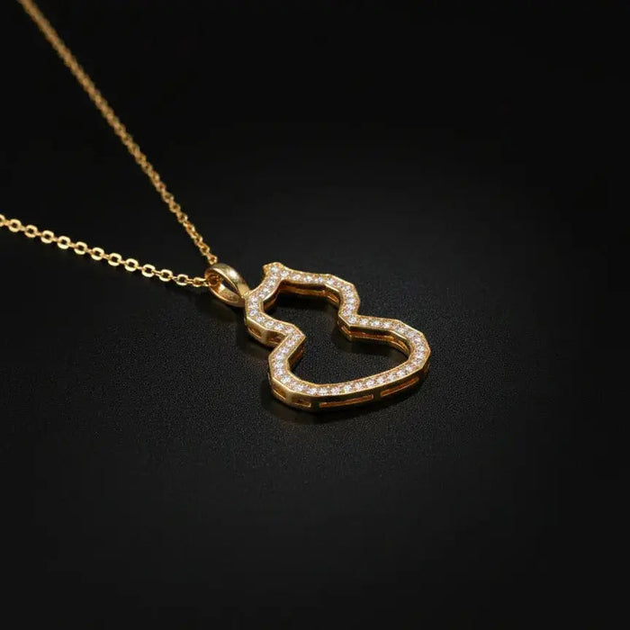 Wu Lou Necklace in Gold